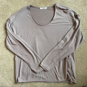Project Social T long sleeve lavender shirt sweater